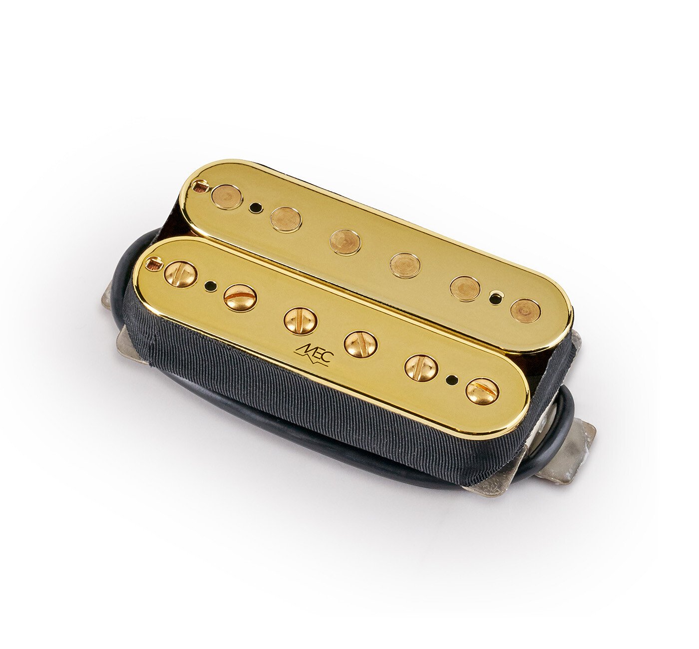 Hot Rod Humbucker Guitar Pickup Open Bobbin Bridge - Gold